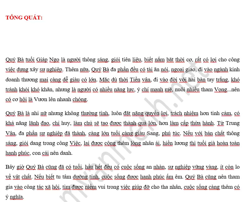 tử vi trọn đời quý dậu